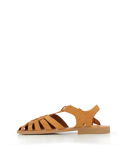 Sunville - Cuir Nubuck Fisherman Sandals