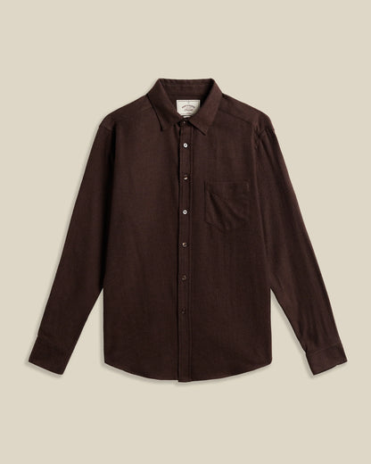 Teca Long Sleeve Shirt - Brown