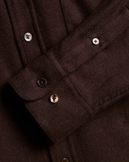 Teca Long Sleeve Shirt - Brown