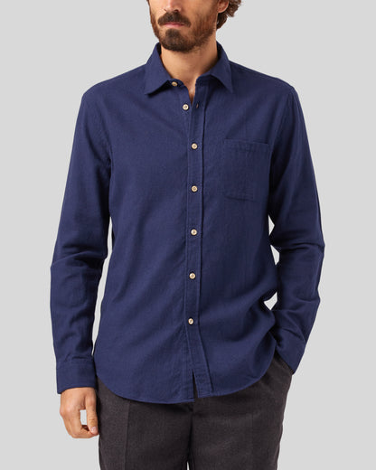 Teca Long Sleeve Shirt - Navy