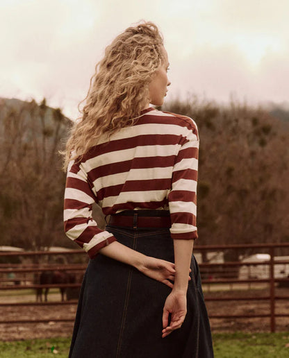 The Shrunken Henley Top