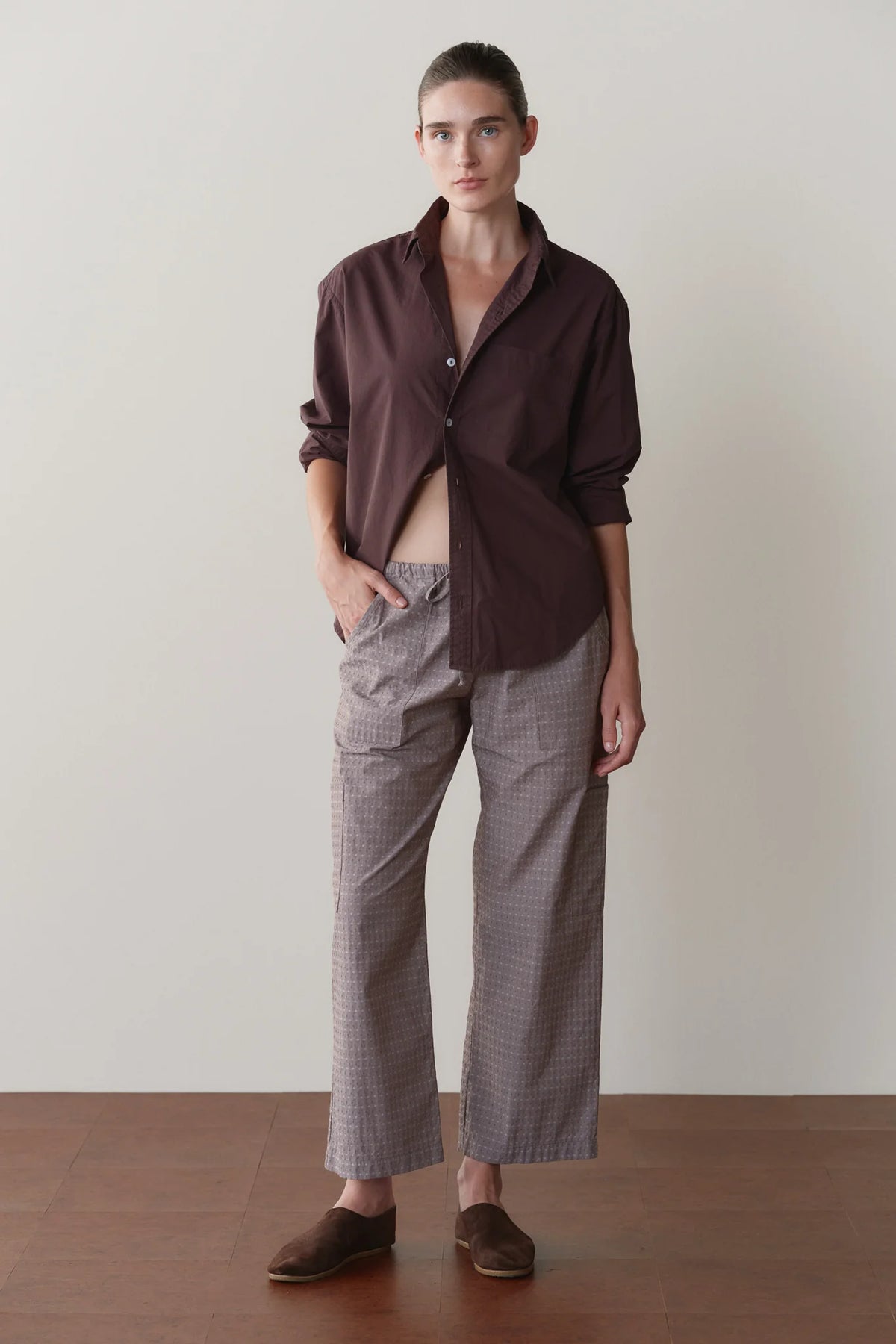 The Cotton Darby Cargo Pant - Espresso