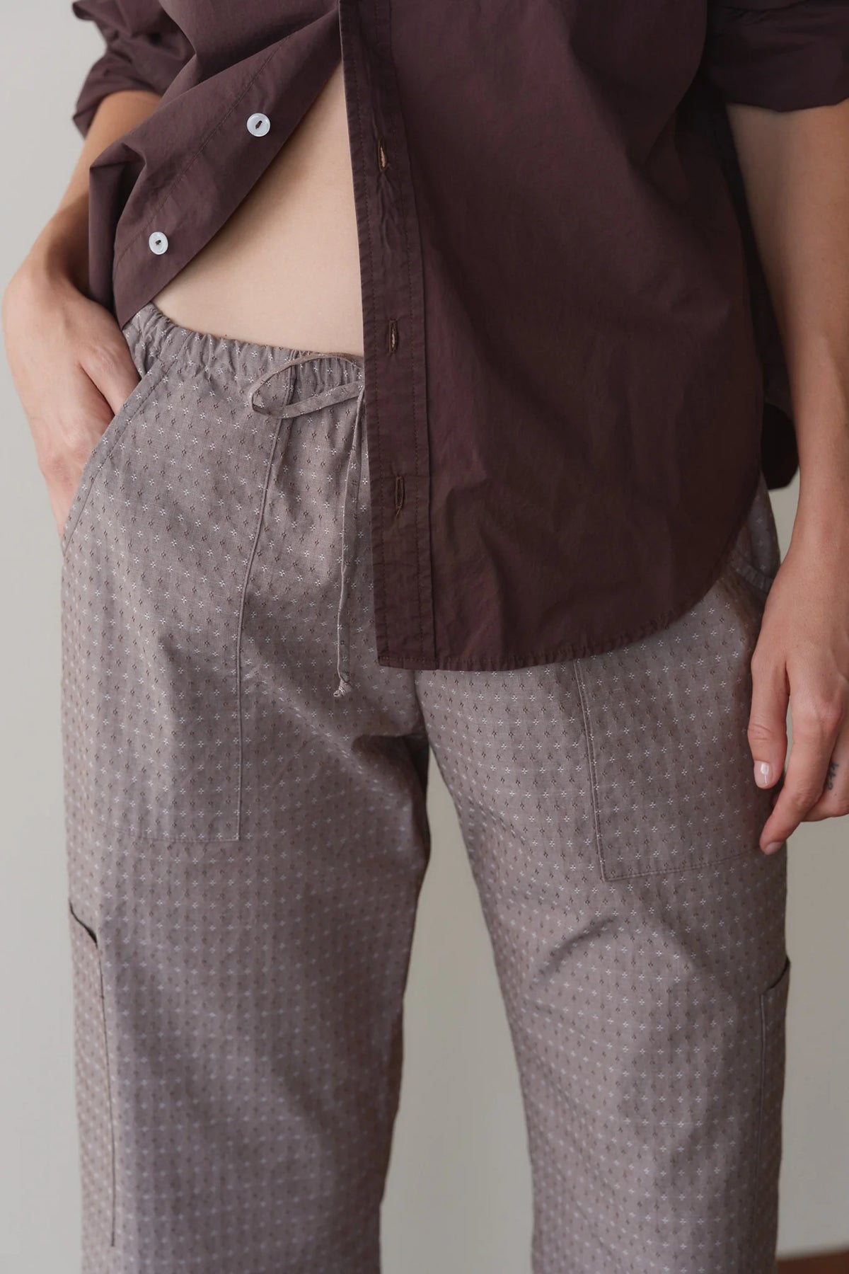 The Cotton Darby Cargo Pant - Espresso