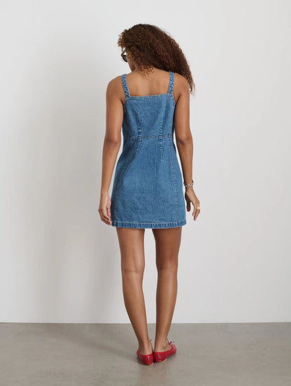 Alexis Dress in Denim