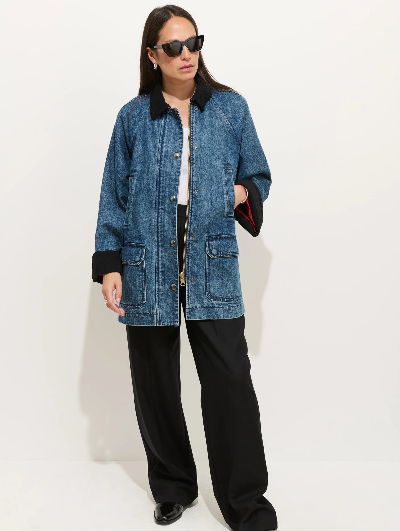 Chiltern Street Jacket in Denim