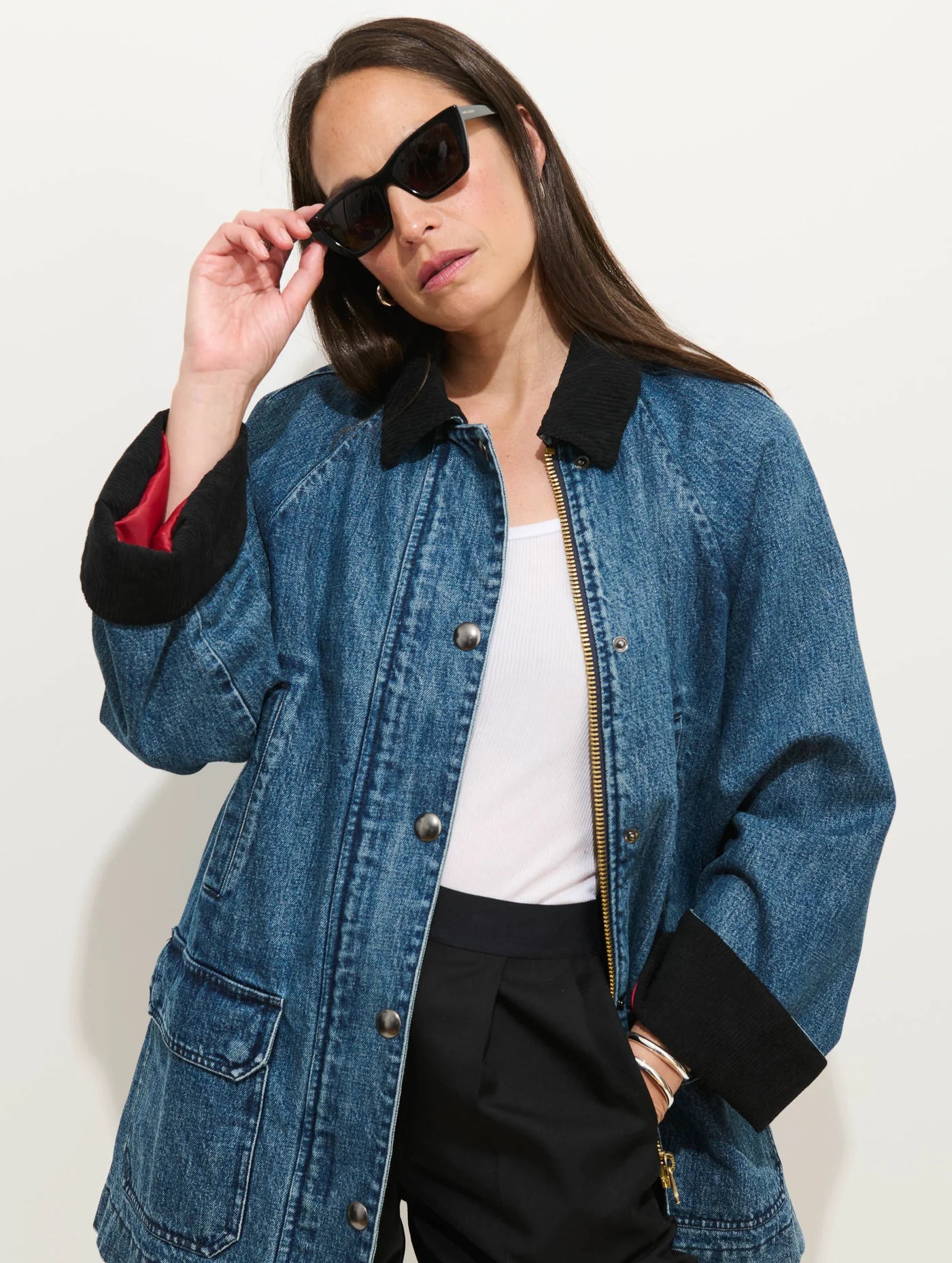Chiltern Street Jacket in Denim