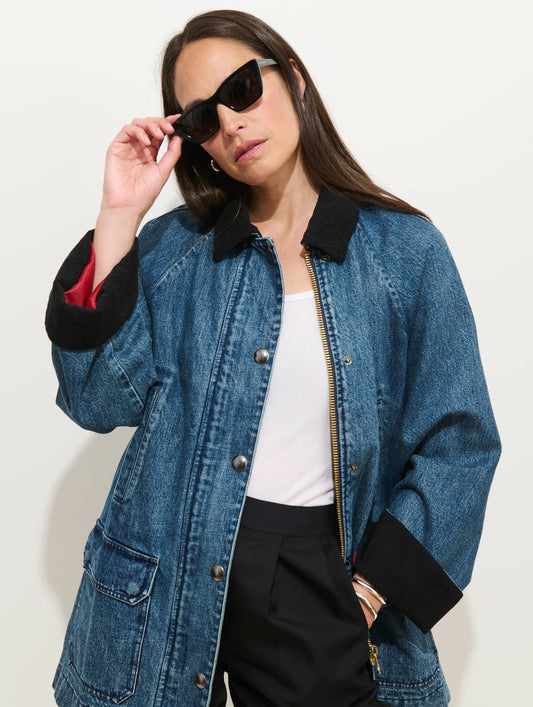 Chiltern Street Jacket in Denim