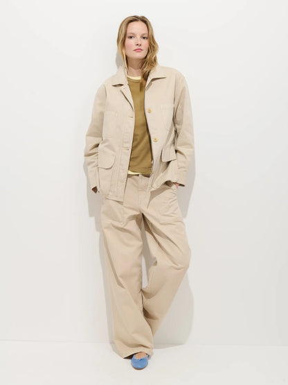 Painter Jacket in Herringbone - Sand.