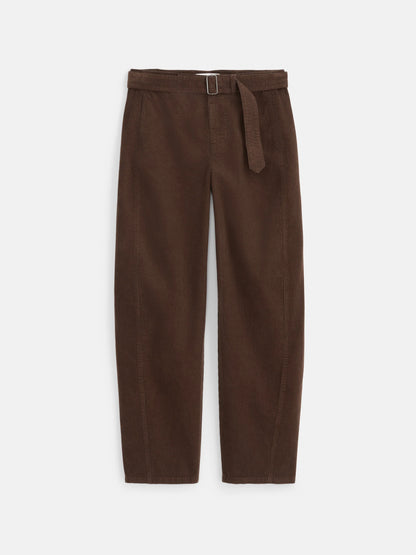 9th Street Pant in Fine Wale Cord - Espresso