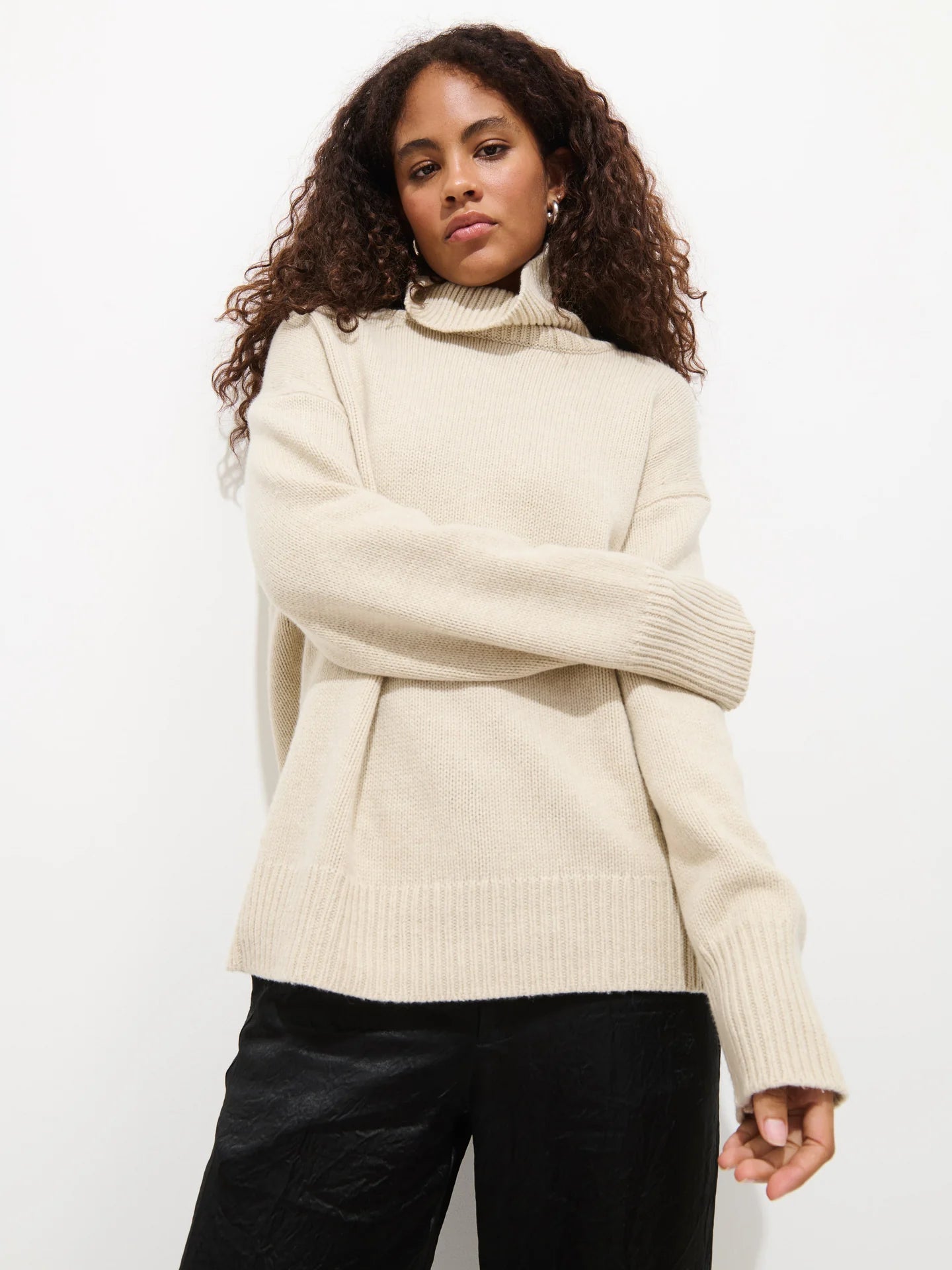 Nottinghill Turtleneck Sweater - Wishbone.