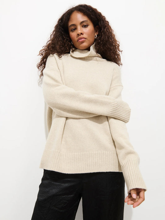 Nottinghill Turtleneck Sweater - Wishbone.