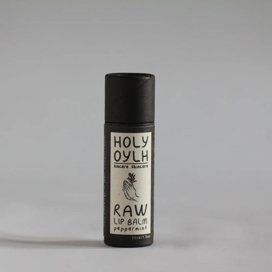 Raw Lip Balm - Peppermint