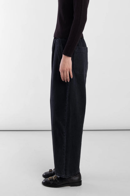 Faded Black Barrel Pant (Copy)