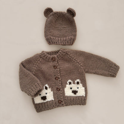 Bear Cardigan - Tan