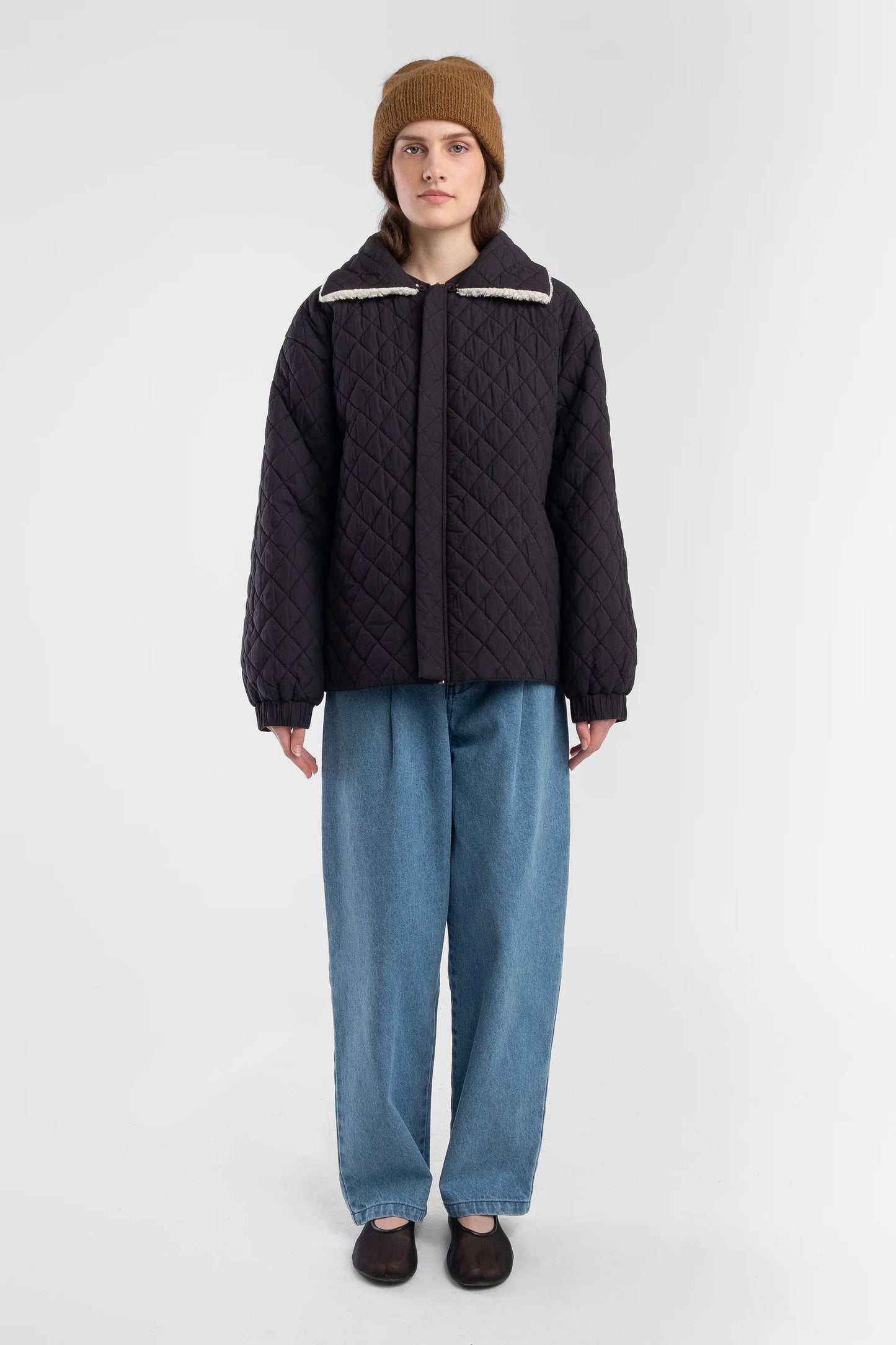 Brushed Rib Hat - Golden