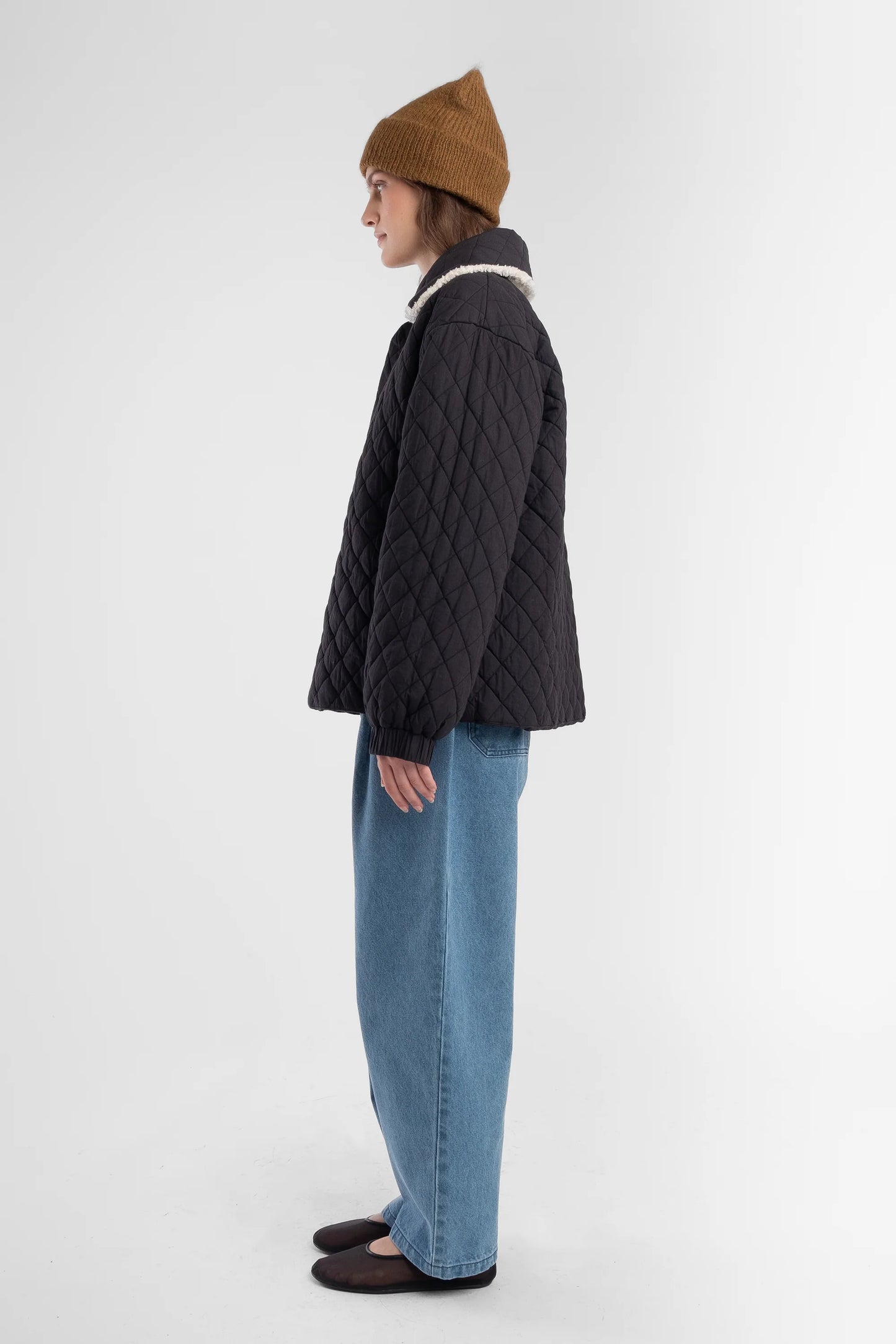 Brushed Rib Hat - Golden