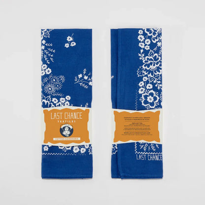 Cotton Field Bandana - Azure Blue