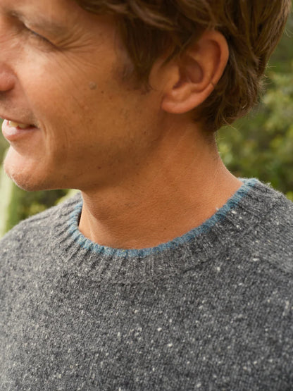 Cambridge Sweater - Charcoal Tipped