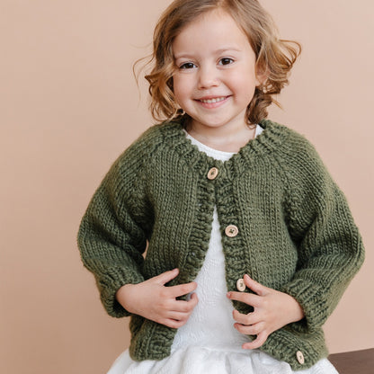 Classic Cardigan - Olive