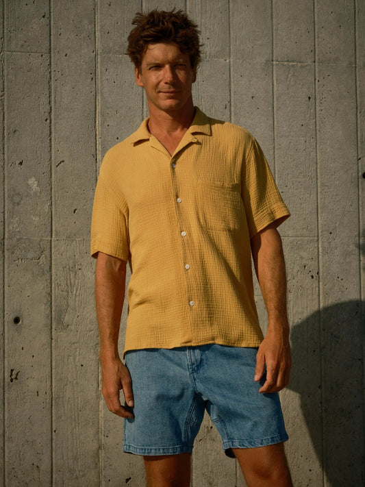 Cosmo Shirt - Saffron.