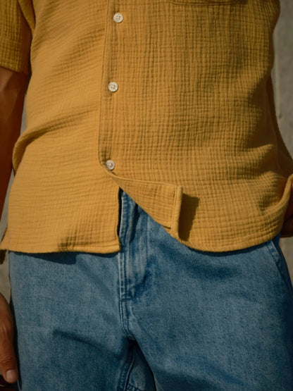 Cosmo Shirt - Saffron.