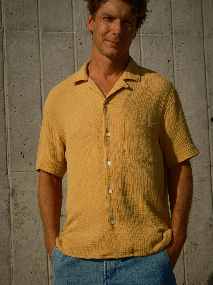 Cosmo Shirt - Saffron.