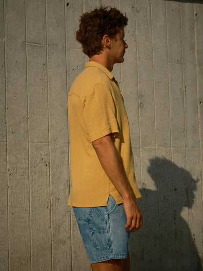 Cosmo Shirt - Saffron.