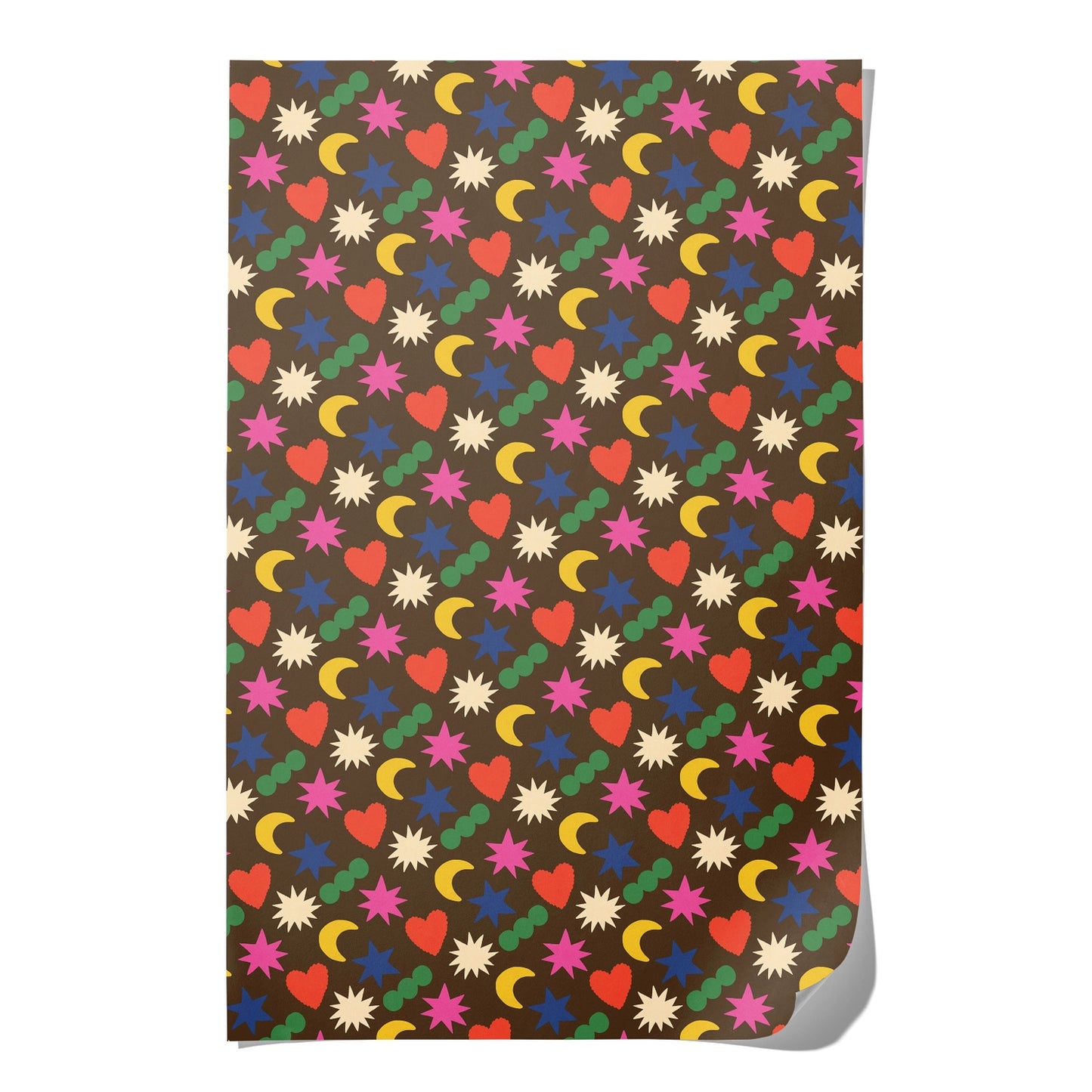 Rainbow Charms Wrapping Paper Roll