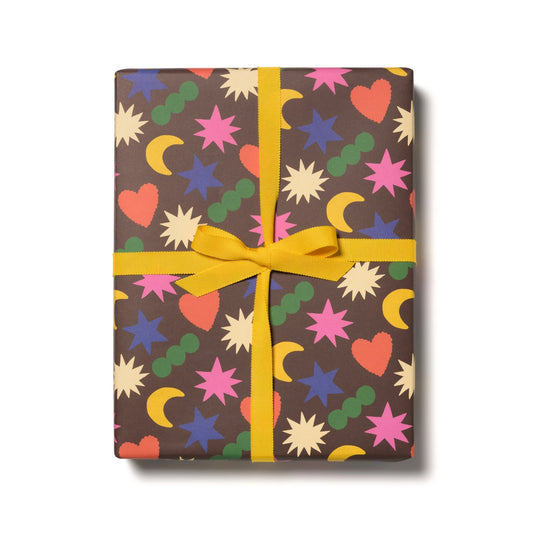 Rainbow Charms Wrapping Paper Roll