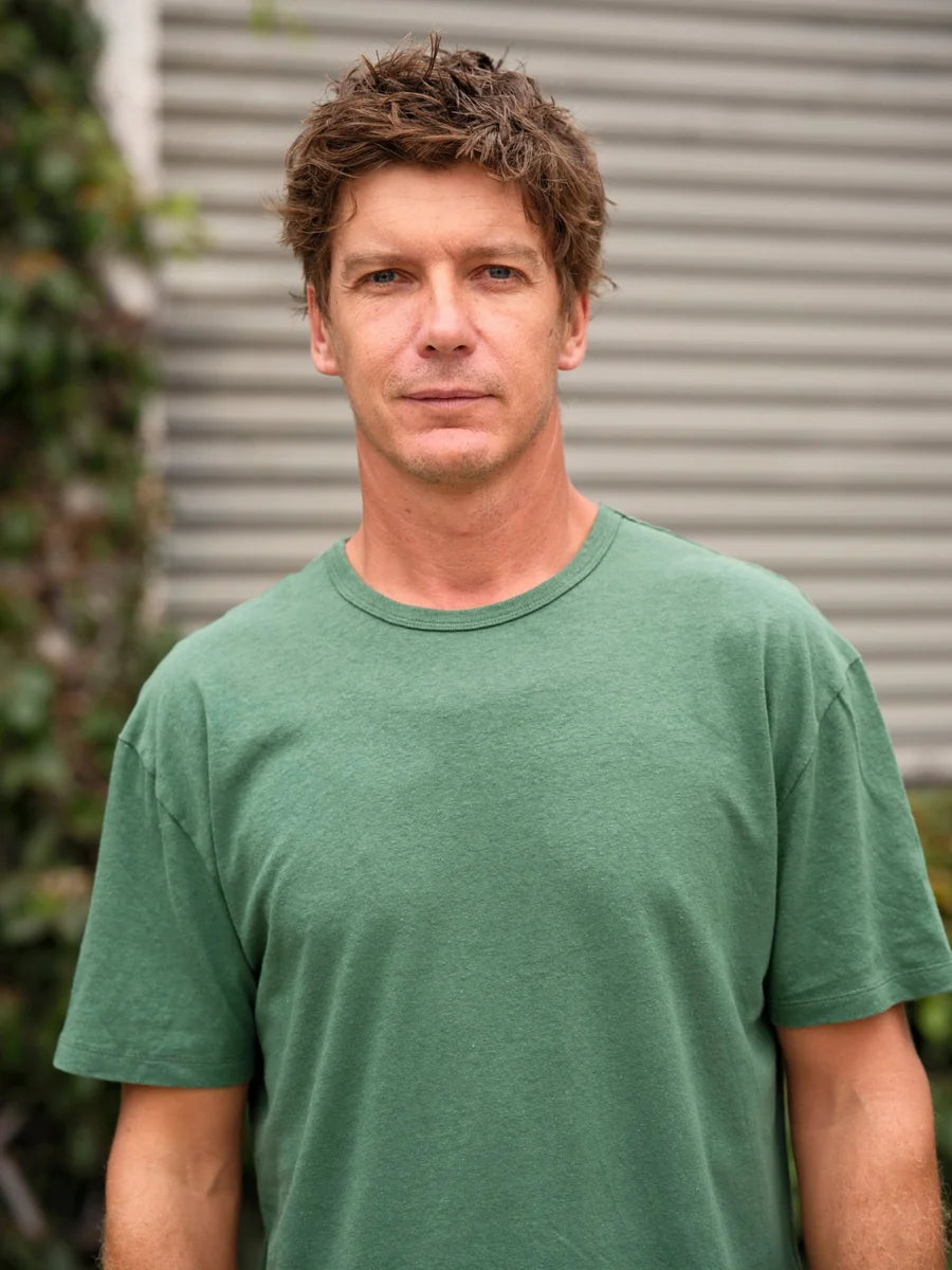 Hemp Tee - Grass Green