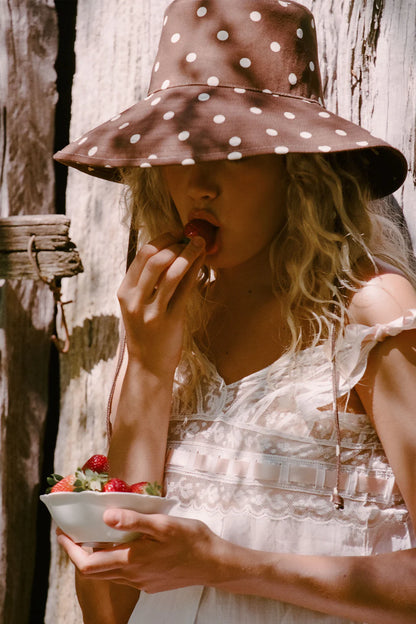 Holiday Bucket - Polka Dot Coco