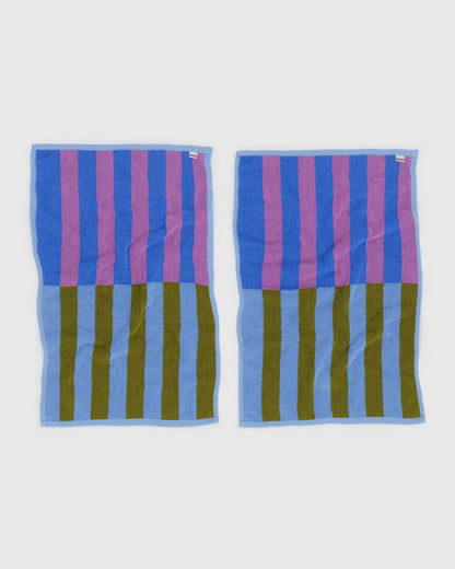 Hand Towel Set of 2 - Cabana Stripe Mix