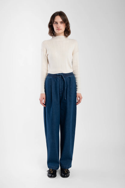 Isla Rib Top - Cream