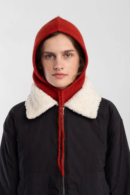 Knit Hood - Flame