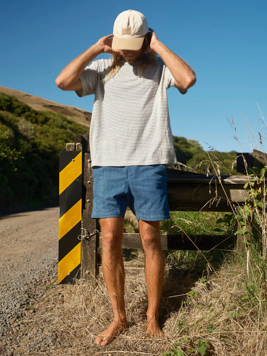 Pinnacle Shorts - Indigo Denim
