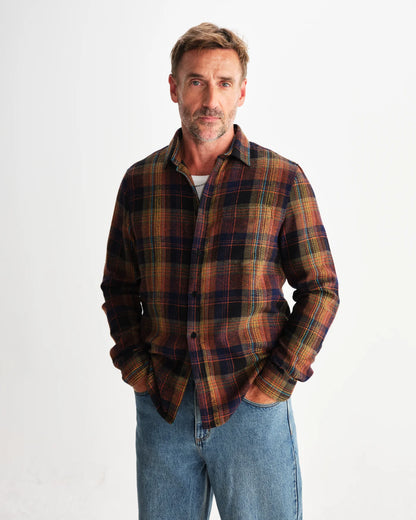 Shelly - Multicolour Check Flannel Shirt