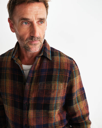Shelly - Multicolour Check Flannel Shirt