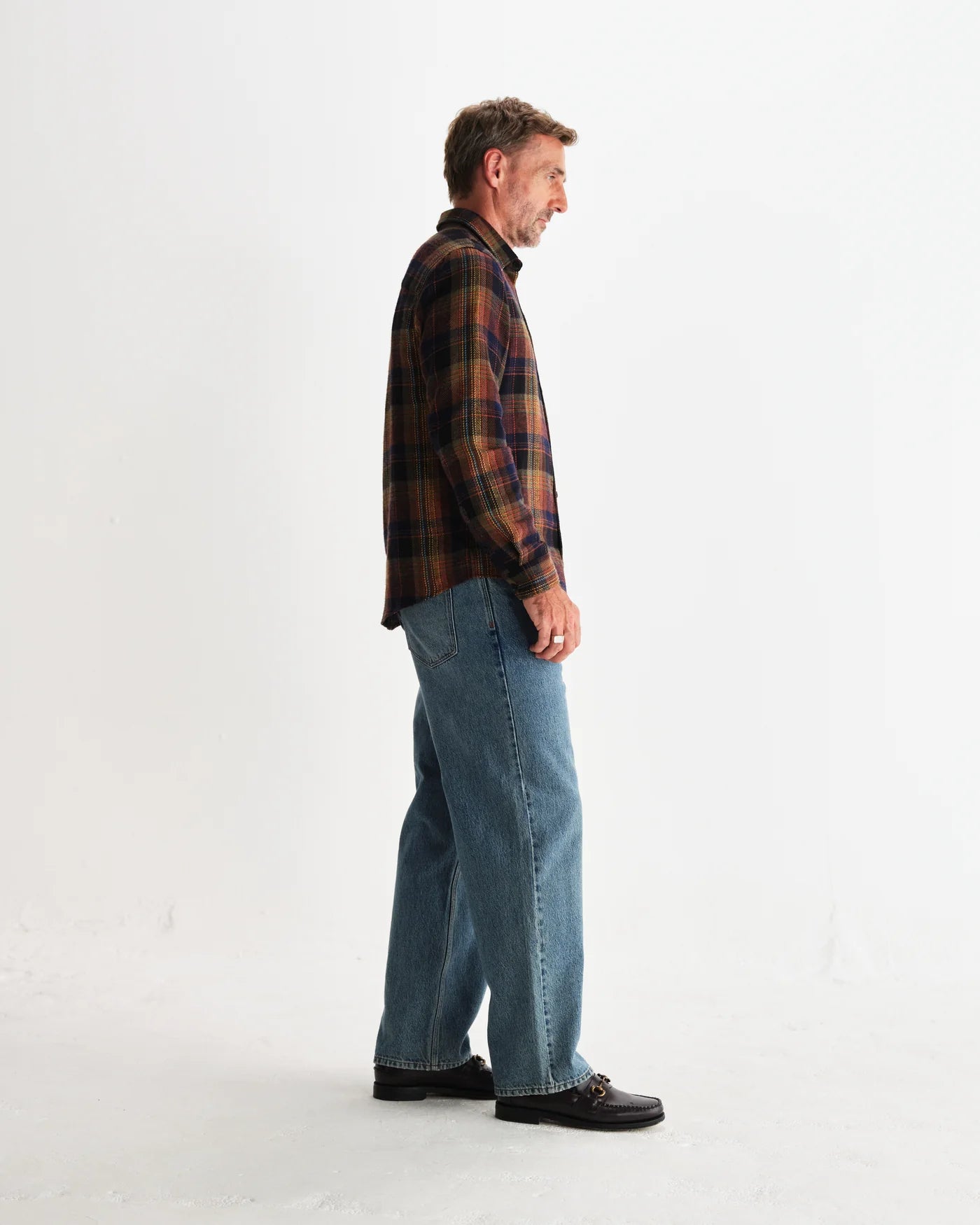 Shelly - Multicolour Check Flannel Shirt