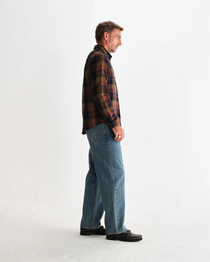 Shelly - Multicolour Check Flannel Shirt