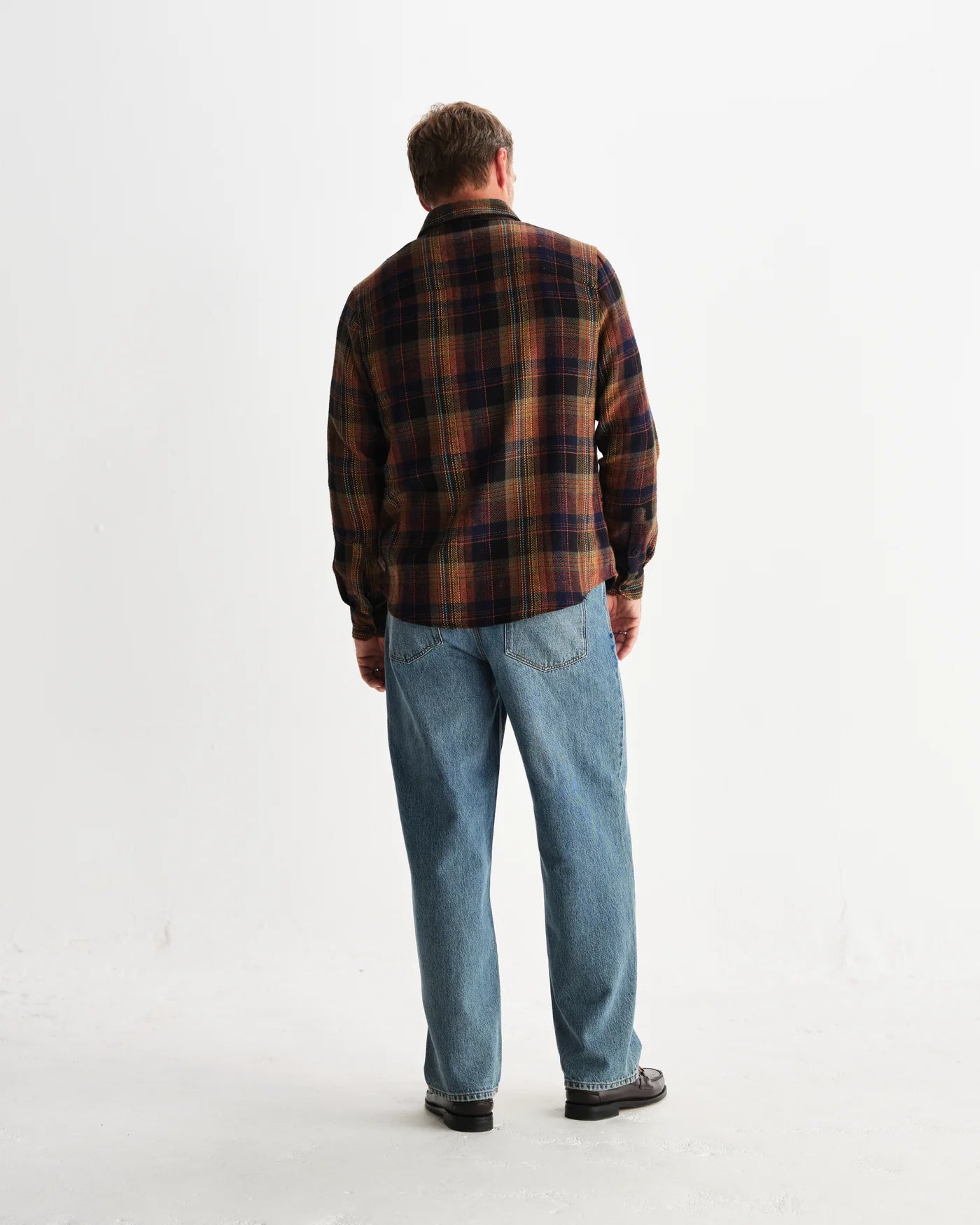Shelly - Multicolour Check Flannel Shirt