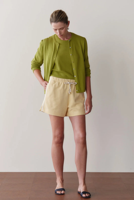 The Stripe Eco-Terry Short - Butter