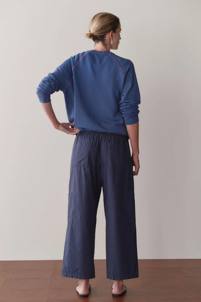 The Pop Drawstring Cargo Pant - Midnight