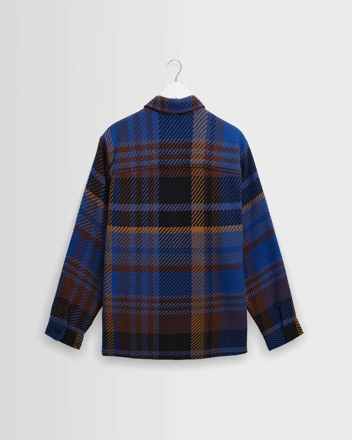 Whiting  -  Whiting Blue and Brown Bold Check Overshirt