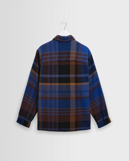 Whiting  -  Whiting Blue and Brown Bold Check Overshirt