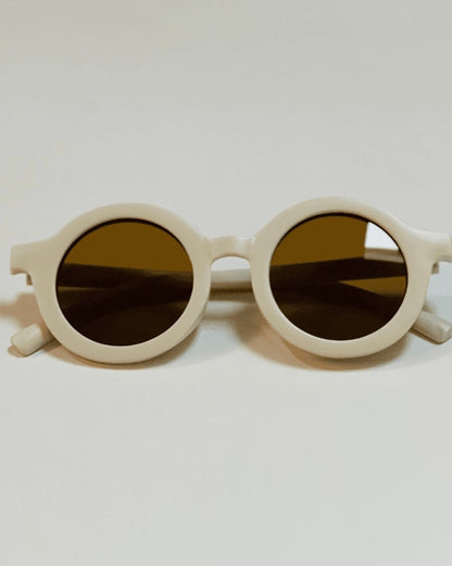 Recycled Plastic Sunglasses - Buttercream