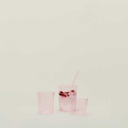 Essential Glassware - Set of 4 - Blush Small