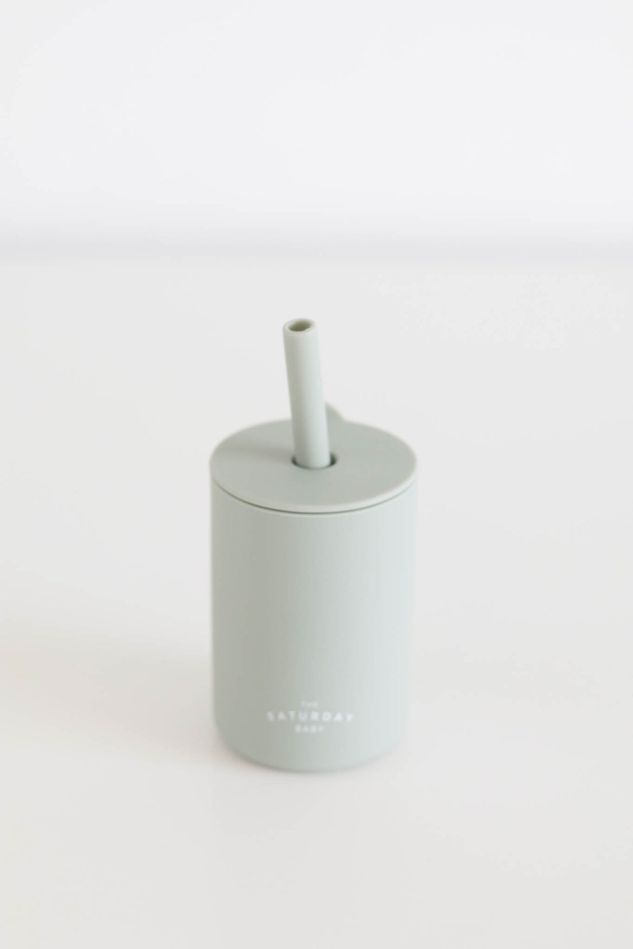 Silicone Straw Cup - Sage