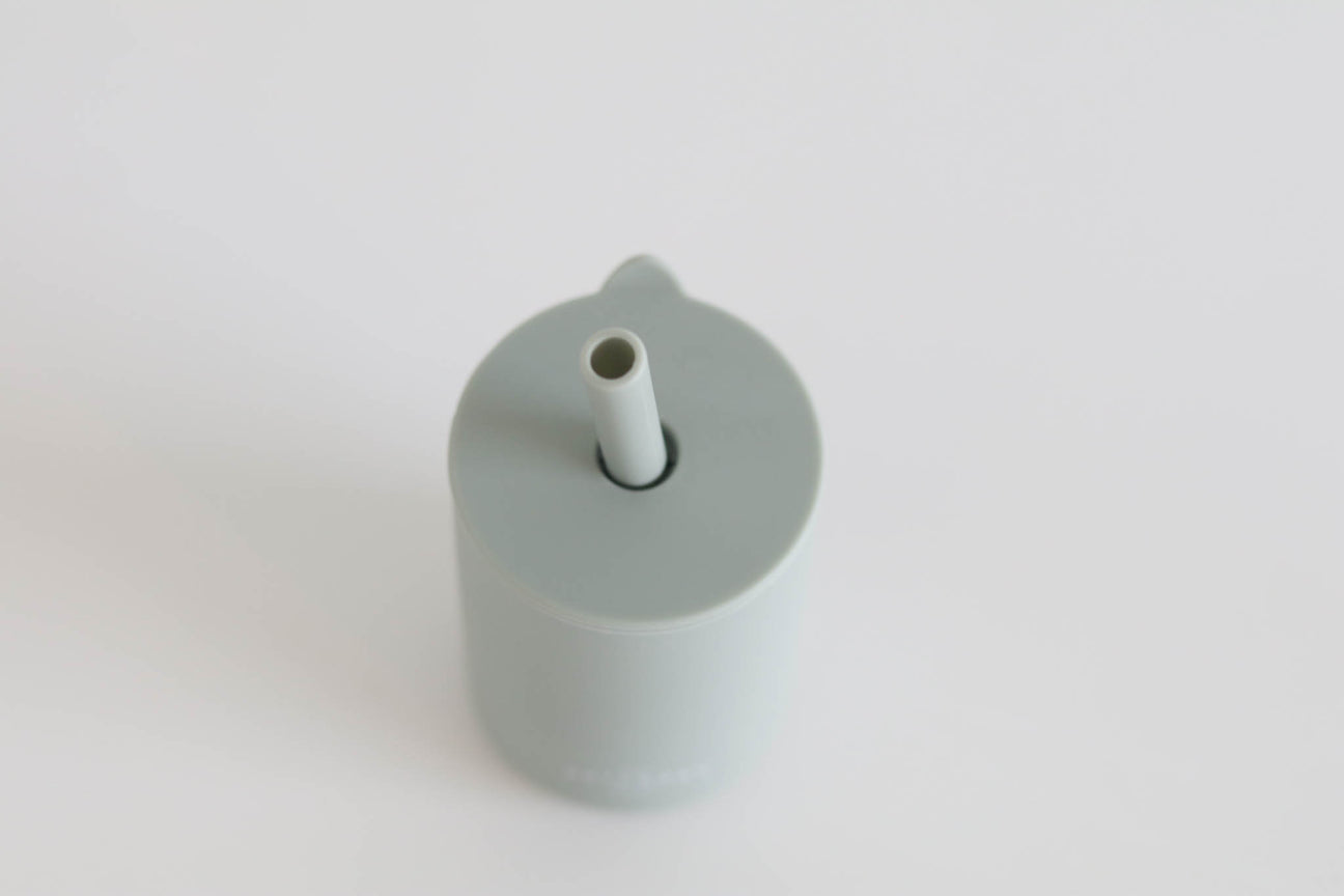 Silicone Straw Cup - Sage