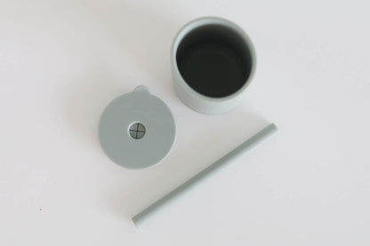 Silicone Straw Cup - Sage