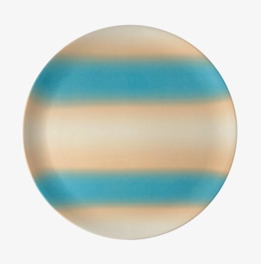Soft Stripe Dinner Plate